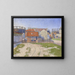 Gazomètres à Clichy - Paul Signac — framed artwork on a wall