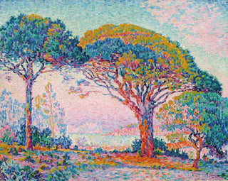 La Baie de Saint-Tropez - Paul Signac — artwork view