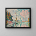 La Douane de Venise - Paul Signac — framed artwork on a wall