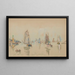La Rochelle - Paul Signac — framed artwork on a wall