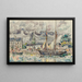 The Port of Paimpol - Paul Signac — framed artwork on a wall