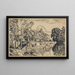 Les Andelys un matin d'été - Paul Signac — framed artwork on a wall