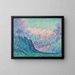 Les Diablerets, Loldenhorn et le Cabesson - Paul Signac — framed artwork on a wall