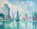 Les Tours vertes de La Rochelle - Paul Signac — artwork view