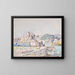 Lézardrieux - Paul Signac — framed artwork on a wall