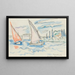 Martigues - Paul Signac — framed artwork on a wall