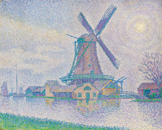 Edam Mill Painting - Paul Signac — artwork view