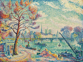Pont des Arts, Paris - Paul Signac — artwork view