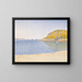 Port of Saint-Cast - Paul Signac — framed artwork on a wall