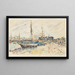 Les Sables-d'Olonne - Paul Signac — framed artwork on a wall