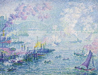 The Port of Rotterdam - Paul Signac — artwork view
