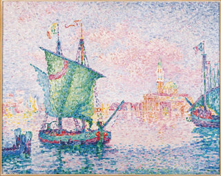 Venice, the pink cloud 1909 - Paul Signac — artwork view