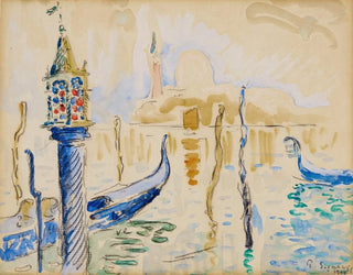 Fanal du Traghetto à Venise - Paul Signac — artwork view