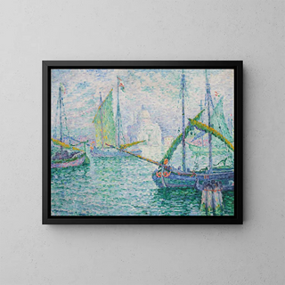 Venice, the Redeemer - Paul Signac — framed artwork on a wall