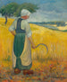 Young Breton Woman with Sickle - Paul Srusier — artwork view