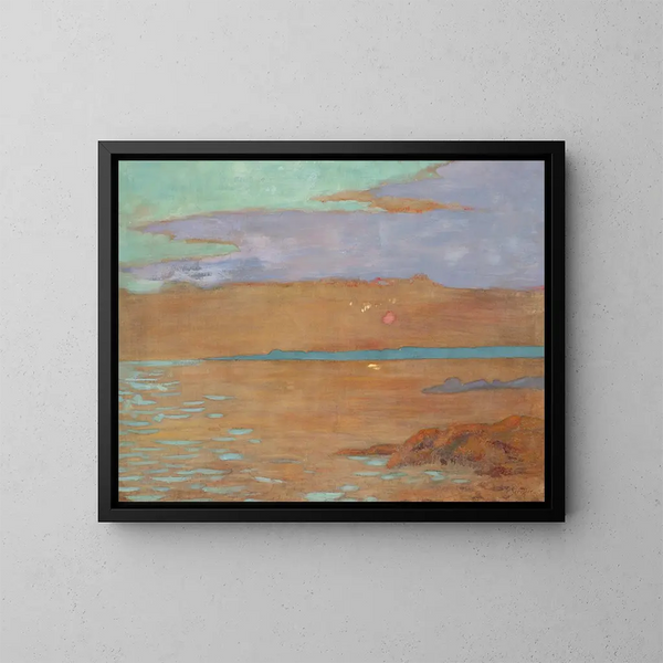 Marine Painting - Paul Sérusier — framed artwork on a wall