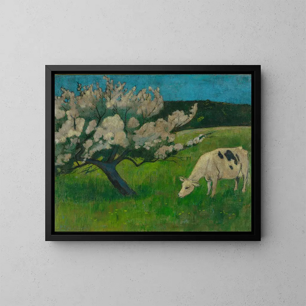 White Cow - Paul Sérusier — framed artwork on a wall