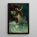 Water Nymph Painting - Paul Swan — framed artwork on a wall