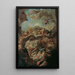 L'Adoration de l'Agneau par les 24 anciens - Paul Troger — framed artwork on a wall
