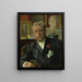 Portrait of a gentleman - Paul Troubetzkoy — framed artwork on a wall
