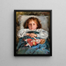 The Doll - Paul Troubetzkoy — framed artwork on a wall