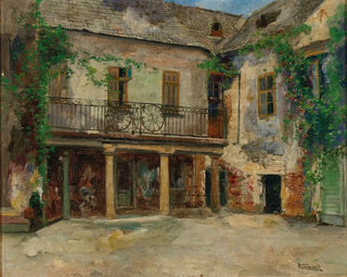 Romantic Courting Painting in Wachau - Paul Unbereit — artwork view