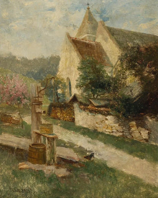Paul Unbereit - Ziehbrunnen vor der Kapelle.webp