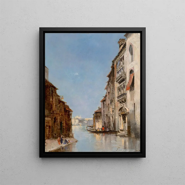 Venice - Paul Vernon — framed artwork on a wall