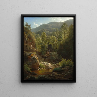 Paul Weber - Scene in the Catskills.webp