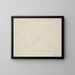 Untitled Painting - Paul Éluard — framed artwork on a wall
