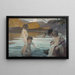 Premier bath - Paul Émile Chabas — framed artwork on a wall