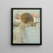 Young Girl at the Port - Paul Émile Chabas — framed artwork on a wall