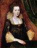 Portrait Painting of a Young Woman - Paul van Somer — artwork view