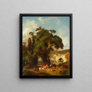 Paul von Franken - A gateway to an Eastern town.webp