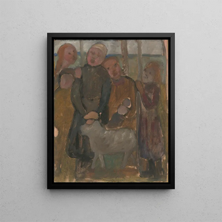Paula ModersohnBecker - Fnf Kinder mit Schaf.webp