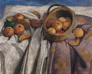 Still life with apples and bananas - Paula Modersohn-Becker — artwork view