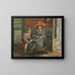 Madame Paul Valéry et son fils Claude - Paule Gobillard — framed artwork on a wall