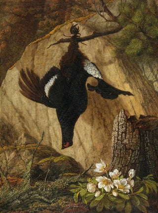 Pauline HalmFlechner - A Wood Grouse and Black Hellebore.webp