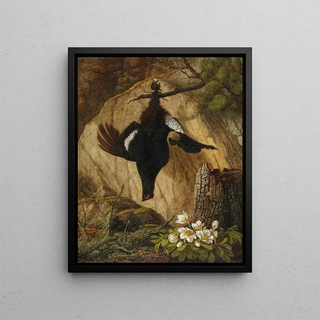 Pauline HalmFlechner - A Wood Grouse and Black Hellebore.webp