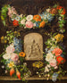 Crown of Flowers with Relief of the Madonna - Pauline Koudelka-Schmerling — artwork view