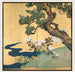 Paulownias and chrysanthemums - Sakai Hoitsu — artwork view