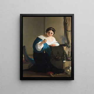 Paulus Bor - Cydippe With The Apple of Acontius.webp