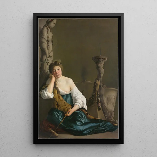 La Médée désabusée - Paulus Bor — framed artwork on a wall