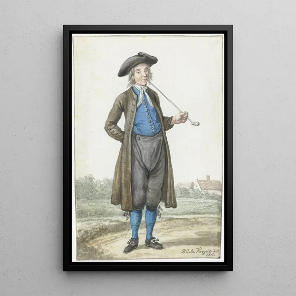 Man of Molkwerum - Paulus Constantijn la Fargue — framed artwork on a wall