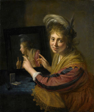 Paulus Moreelse - Girl at the Mirror.webp