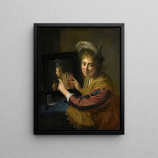 Paulus Moreelse - Girl at the Mirror.webp