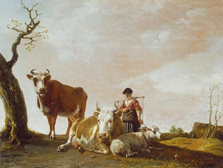 The Milkmaid - Paulus Potter — artwork view