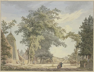 The Overveen neighborhood near Haarlem - Paulus van Liender — artwork view