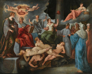 Triumph of virtues over vices - Pauwels Franck — artwork view