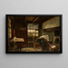 Finnish Cottage Interior - Pavel Alexandrovich Svedomsky — framed artwork on a wall